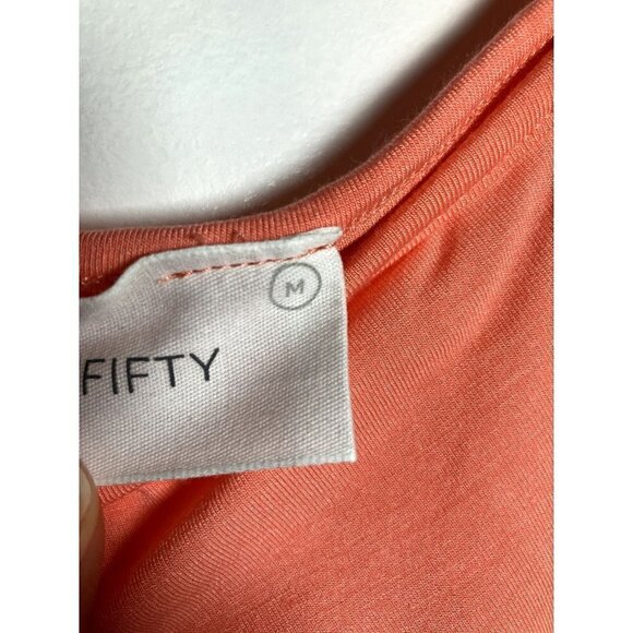 Six/Fifty NWT Orange "The Go-To Vacation" Maxi Dress Size M - Picture 6 of 8